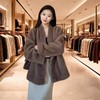 秋冬新款高级仿貂毛柔软宽松显瘦保暖百搭气质毛毛皮草外套女大衣 商品缩略图5