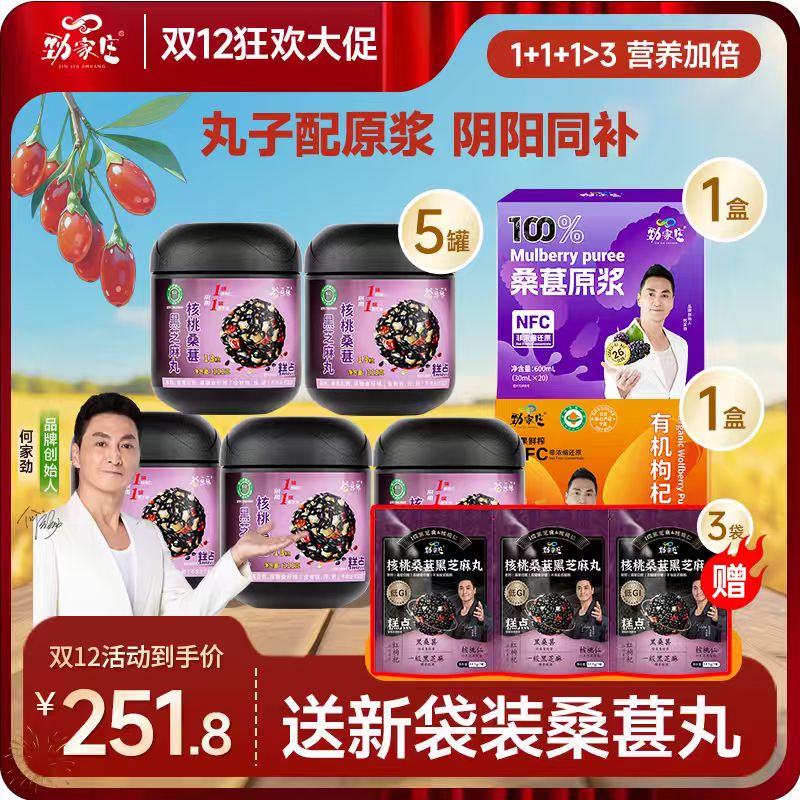 双12爆款 浆膳无限 进阶滋补（丸子搭配原浆滋补效果翻倍）