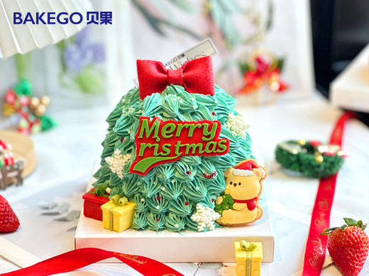 《圣诞树》圣诞节蛋糕 商品图0