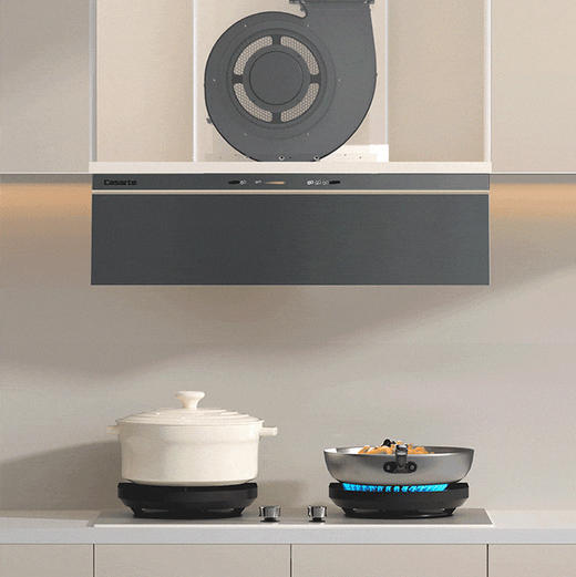 卡萨帝（Casarte）烟灶套装 CDY5SUD (灰)+CDZ5SU9(灰) 商品图6