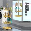 【强韧原包PP材质❗️整洁有序独立晾晒】晒鞋简约神器鞋架铁艺工艺落地移动架子旋转收纳阳台室外置物架。jb 商品缩略图3