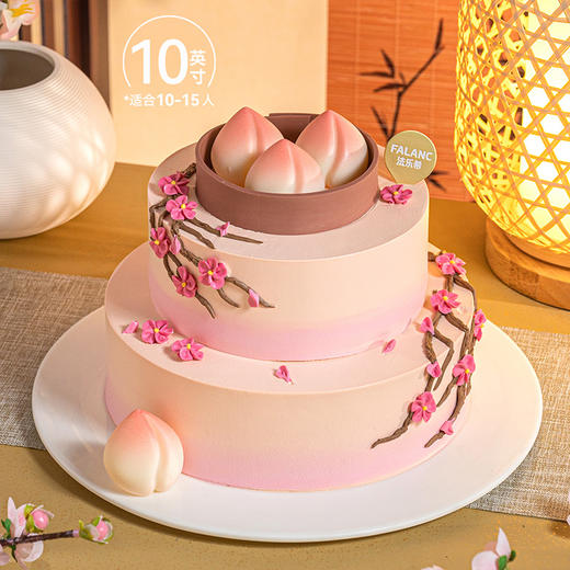 【春满桃园】0卡糖奶油蛋糕） | FALANC CAKE 商品图6