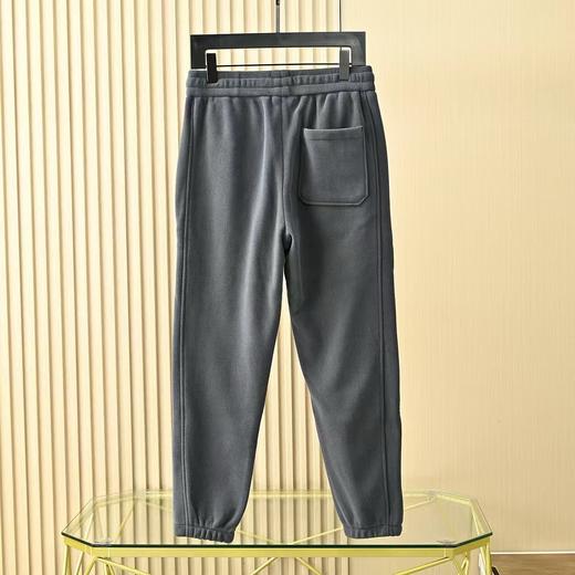 茄拿大鹅2025冬季男士抗菌抗静电双面加绒加厚运动保暖休闲卫裤！ 商品图4