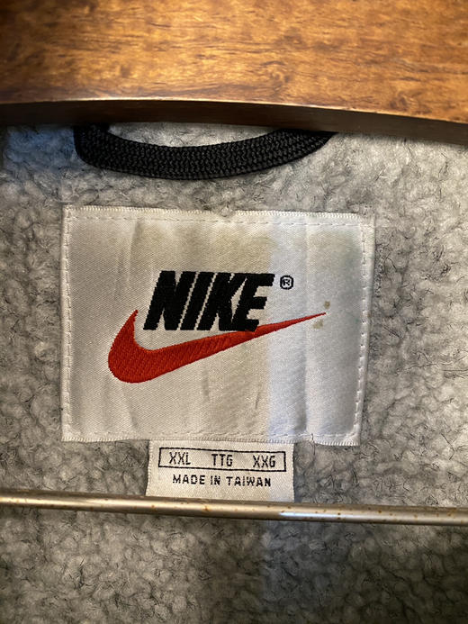 90年代 Vintage NIKE 耐克 棉服 夹棉外套_CTJK(2XL) 商品图1