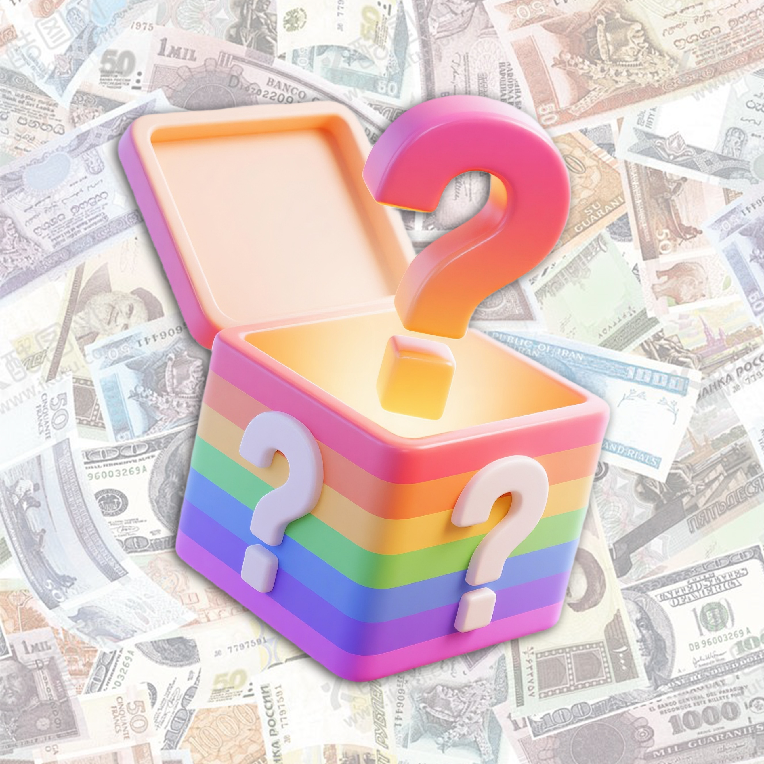 钱币盲盒观展门票！