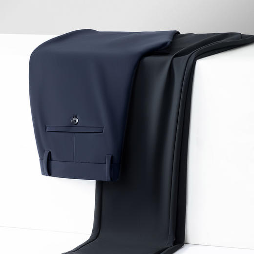 圣得西2025年冬季免烫合体版型通勤易搭直筒高弹舒适休闲裤 商品图14