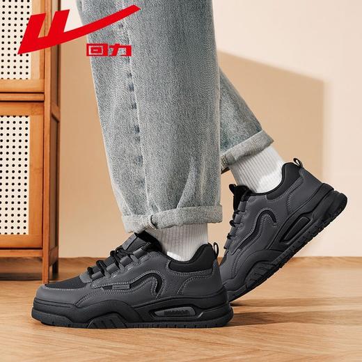 回力男鞋秋冬款2025新款运动板鞋男款潮流百搭厚底休闲小白鞋子男 商品图8