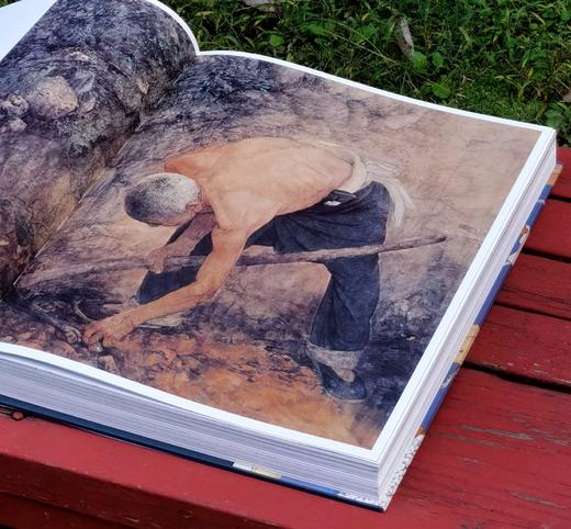 捡漏！！《何家英》，精装，6开，何家英著，吉林美术出版社2010年一版一印，367页，定价898，售价289 商品图3