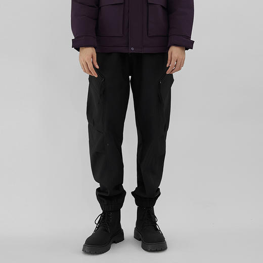 【新品上新】HX 冬季工装休闲长裤加绒S203444125101/02 商品图0