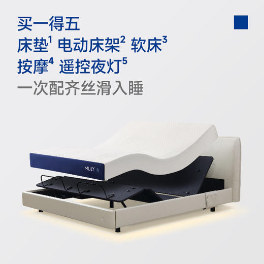 【冯站长】梦百合M2 Pro智能床电动床双人 商品图1