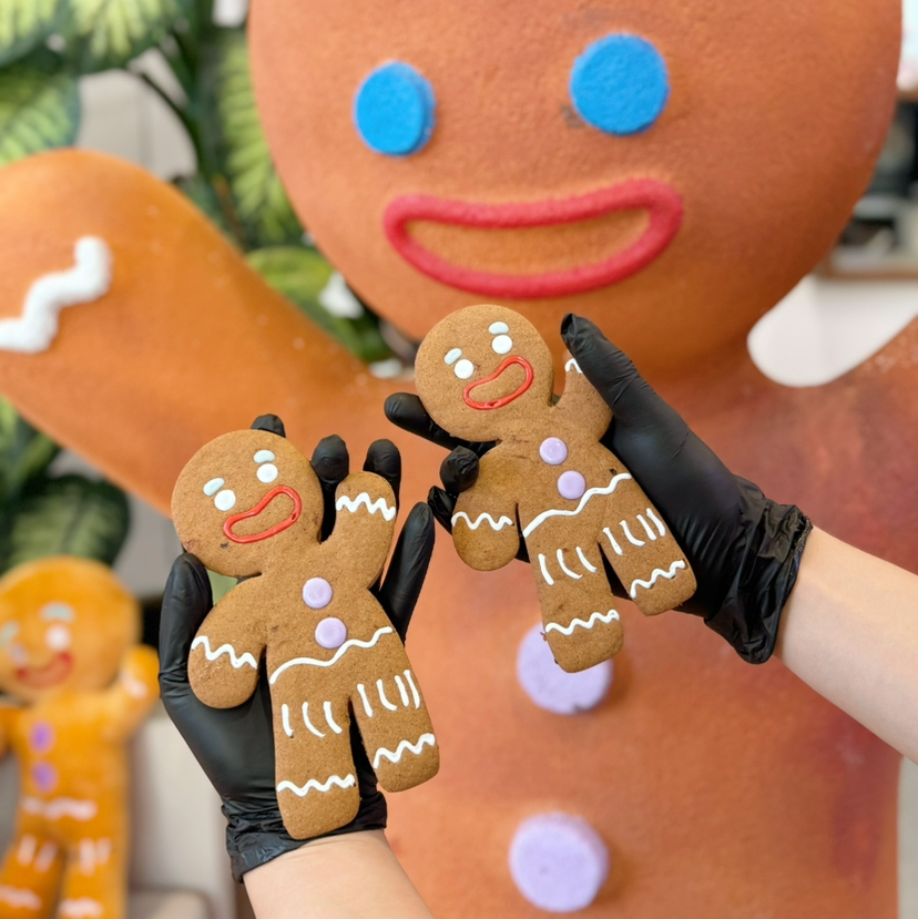 圣诞限定超大姜饼人饼干（1个）（配送有损坏风险无售后，建议自提）