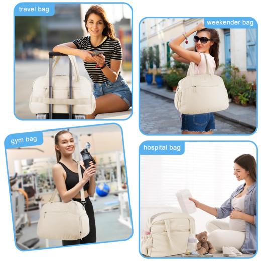 英国 ETRONIK 男女通用手提旅行包 独立鞋仓设计 商品图5