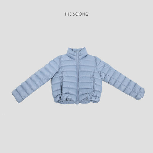 THESOONG"排骨羽绒"90白鹅绒7针间线保暖立领羽绒服HWYRF8287 商品图5