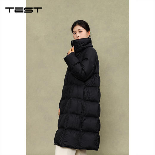 冬上新简约通勤高级感保暖羽绒外套2254022 商品图0