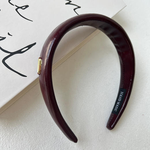 质感皮质金标发箍发饰-纪念日百货门店同款167993745 商品图3
