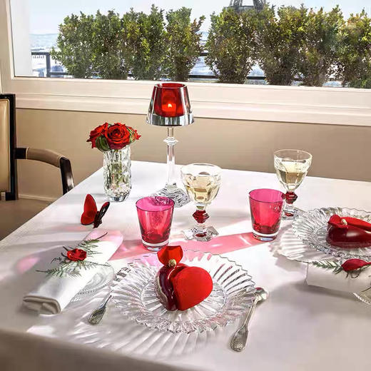 Baccarat巴卡拉 哈酷系列 1841红酒对杯 红结 蓝结 商品图1