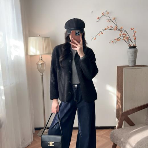 "U家同款”Beau Muse 羊毛蚕丝仿羊羔绒摇粒绒外套 保暖舒适百搭 5色可选 商品图2