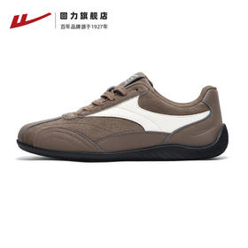 回力德训鞋男鞋2025冬季新款百搭赛车鞋薄底鞋子男复古运动休闲鞋