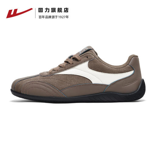 回力德训鞋男鞋2025冬季新款百搭赛车鞋薄底鞋子男复古运动休闲鞋 商品图0