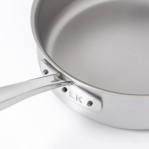 比利时FALK进口三层铜芯不锈钢煎锅深煎锅牛排煎锅长柄煎蛋煎烤锅 商品图2