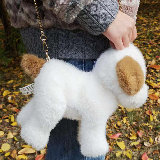 30cm坐趴小狗单肩包-纪念日百货门店同款166195506 商品图4