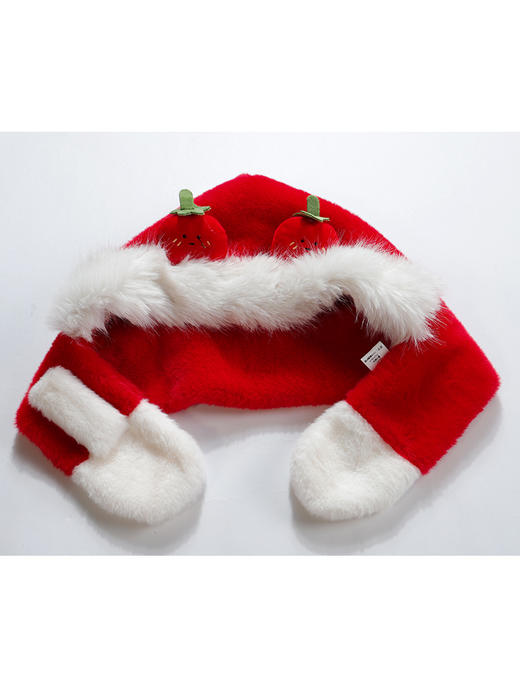 好柿发生儿童两件套毛绒帽-纪念日百货门店同款167897358 商品图0