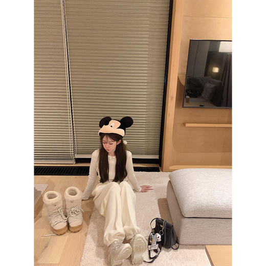 金蘑菇菇 松弛乖乖女 / 奶乖打底+800g科技运动裤 商品图1