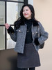 【百图lulu定制】【预售7天发】【璀璨香风外套】香风 纹理 金扣 丝绒拼接 香风外套 商品缩略图9