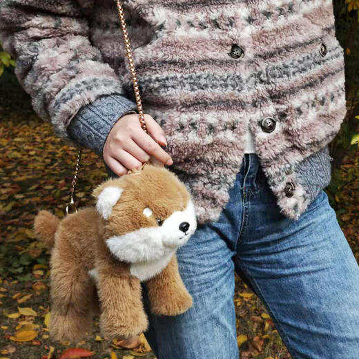 30cm坐趴小狗单肩包-纪念日百货门店同款166195506 商品图0