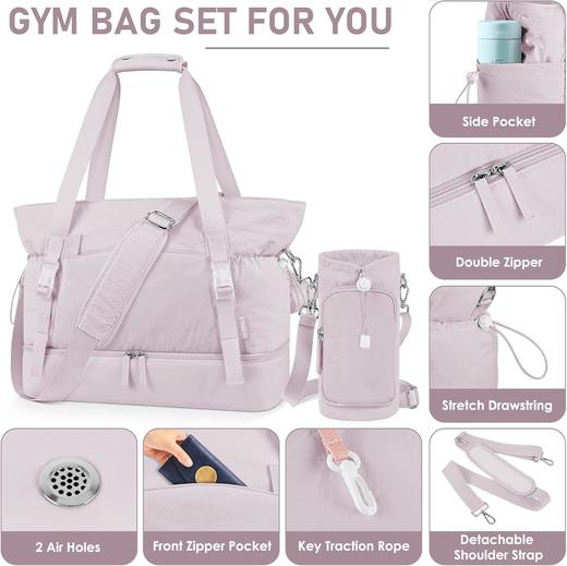 英国 ETRONIK 大容量收纳包健身包 带水壶袋 40升容量 商品图1