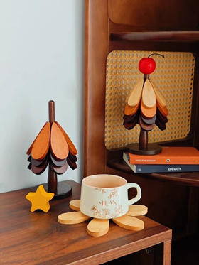 这摆件竟是隔热垫？隔热垫+收纳神器+氛围摆件