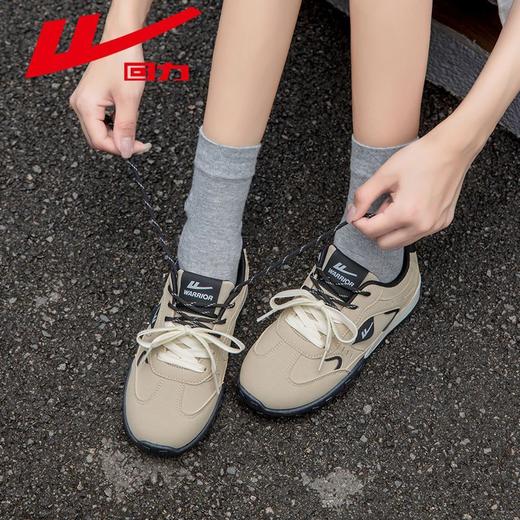 回力德训鞋女鞋2025新款秋季透气薄底运动鞋软底轻便复古休闲鞋子 商品图3