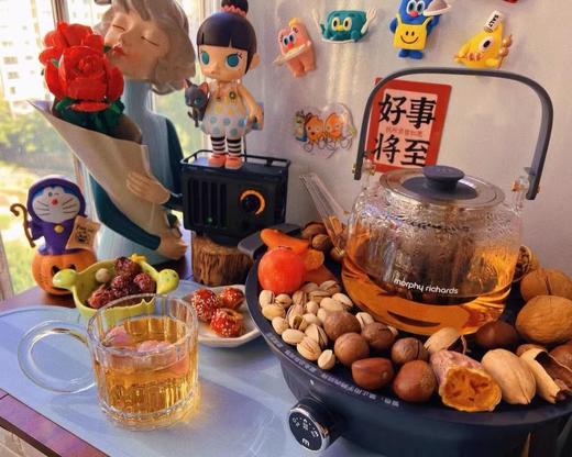 72小时内发货【摩飞围炉煮茶器】摩飞新年复团，爆卖围炉煮茶器，围炉煮茶，好柿花生 轻煮岁月慢煮茶，围一方天地。三五好友围在茶台附近，一边煮茶，一边茶壶周围还可以烤地瓜、花生、栗子、砂糖橘，甚至烤年糕 商品图10