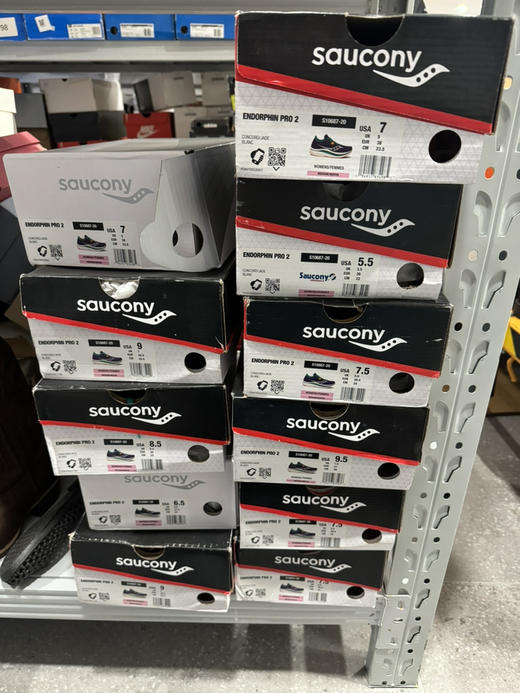 正品索康尼 Saucony Endorphin M宽 专业竞速 碳板 休闲跑步鞋 女款 紫色 全新原盒 尺码36 37.5 38 38.5 40 40.5 41码0449 商品图5