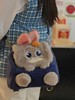 【YW】无忧购卡通疯狂动物城朱迪尼克毛绒公仔挂件斜挎背包学生通勤双肩包（截单后3-5天发货) 商品缩略图1