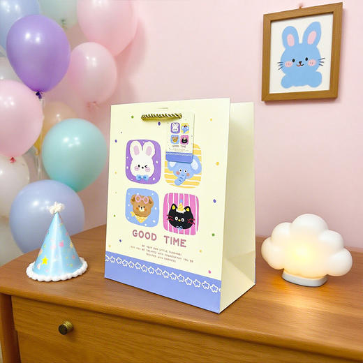 奶芙芙动物园L礼袋-纪念日百货门店同款167896849 商品图2