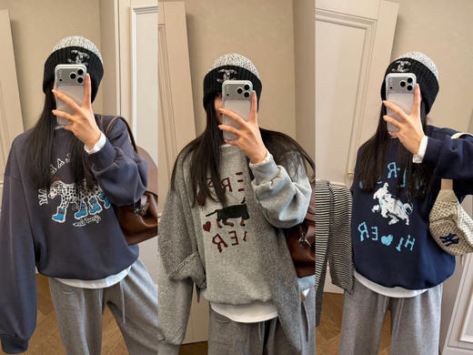 原价139！亏本秒杀！69得600G奥利绒加绒复古卫衣 保暖又舒适 商品图1