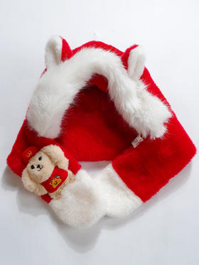 幸运狗儿童两件套绒绒帽-纪念日百货门店同款167897374