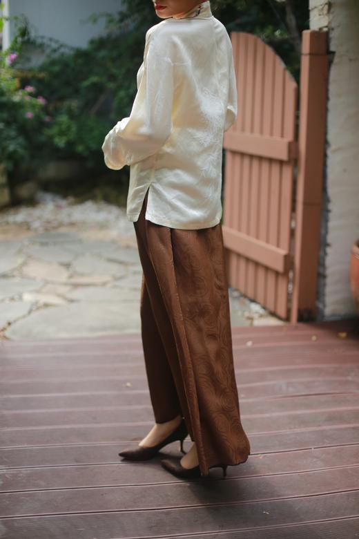 漫物记双面大摆裙（提花香云纱）XYS-m273 商品图7