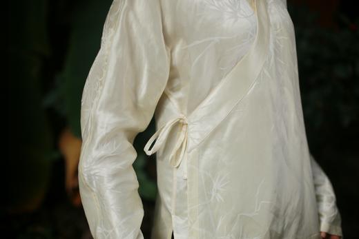 漫物记男女款丝麻系带长袖汉服MWJ-515 商品图2