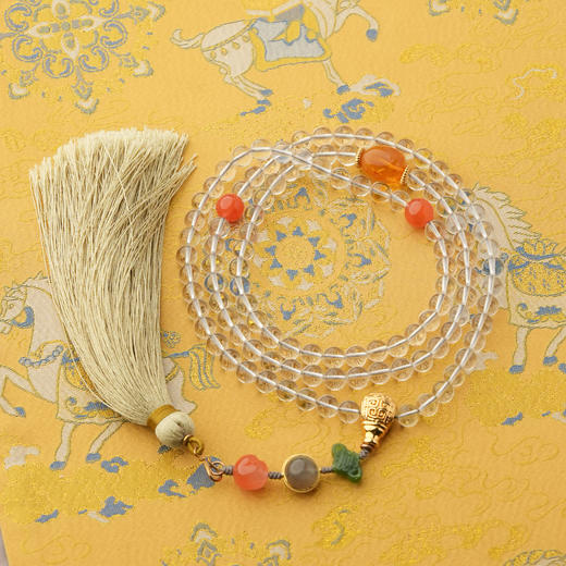 ²【安然水晶】孤品-白水晶/海蓝宝等项链手串系列-LS-456 (48小时鉴赏期) HM02-CRMM-ARSJ 商品图5