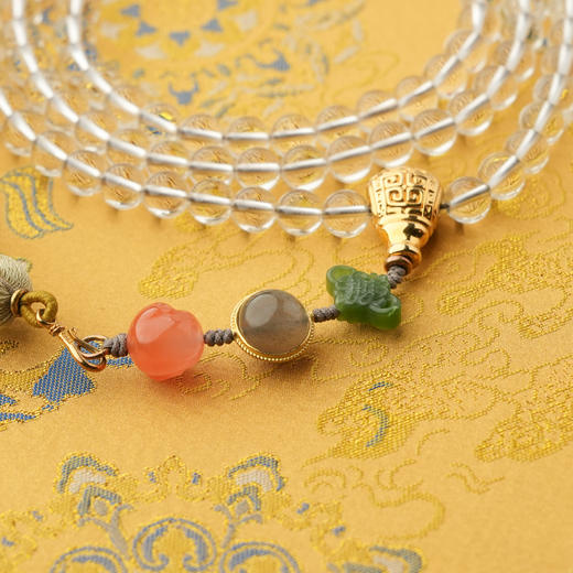 ²【安然水晶】孤品-白水晶/海蓝宝等项链手串系列-LS-456 (48小时鉴赏期) HM02-CRMM-ARSJ 商品图6