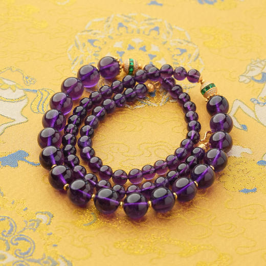 ² 【安然水晶】特价孤品-紫锂辉/紫水晶项链系列-LS-457 (48小时鉴赏期 )HM02-CRMM-ARSJ 商品图6