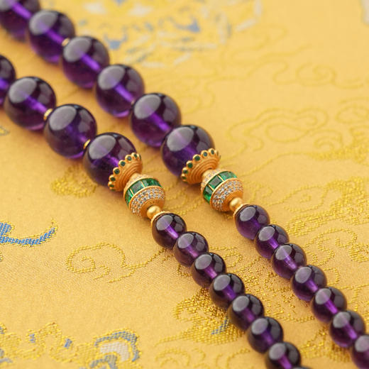 ² 【安然水晶】特价孤品-紫锂辉/紫水晶项链系列-LS-457 (48小时鉴赏期 )HM02-CRMM-ARSJ 商品图7