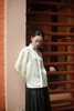 漫物记丝麻立领长袖衬衫MWJ-513 商品缩略图2