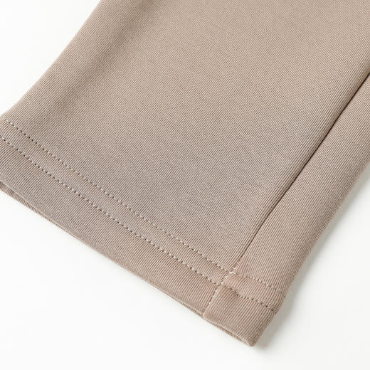 Famecoco范可儿加绒保暖打底裤冬季款拼接松紧腰围修身百搭女式长裤F208GA019 商品图4