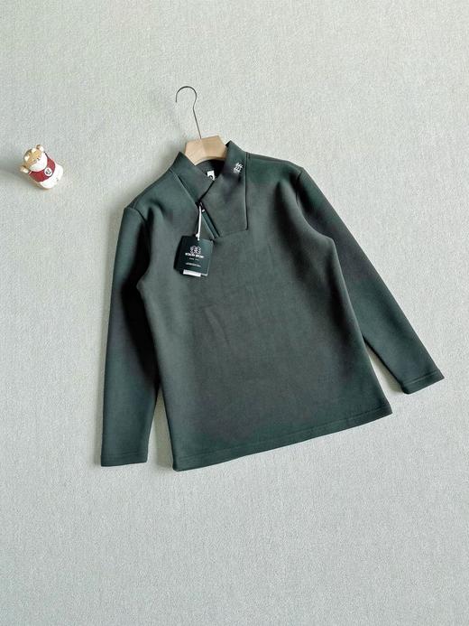 可隆户外休闲衣冬户外男士高领内搭仿羊绒长袖T恤 商品图2