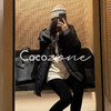 COCO ZONE 刘 一一【90白鸭绒】连帽拼接鸭绒服 CD2A3165 商品缩略图2