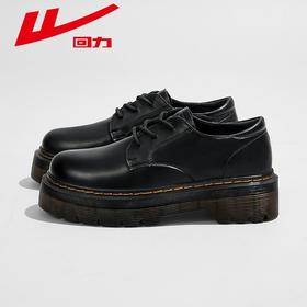 回力小皮鞋女鞋2025秋季新款jk单鞋英伦风黑色玛丽珍厚底乐福鞋女