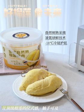 【限量秒杀】正宗象牌榴莲肉/榴莲桶，榴莲控的福音， 品质超好，每一颗果肉都是金枕A果！到货之后第一时间冷冻保藏！